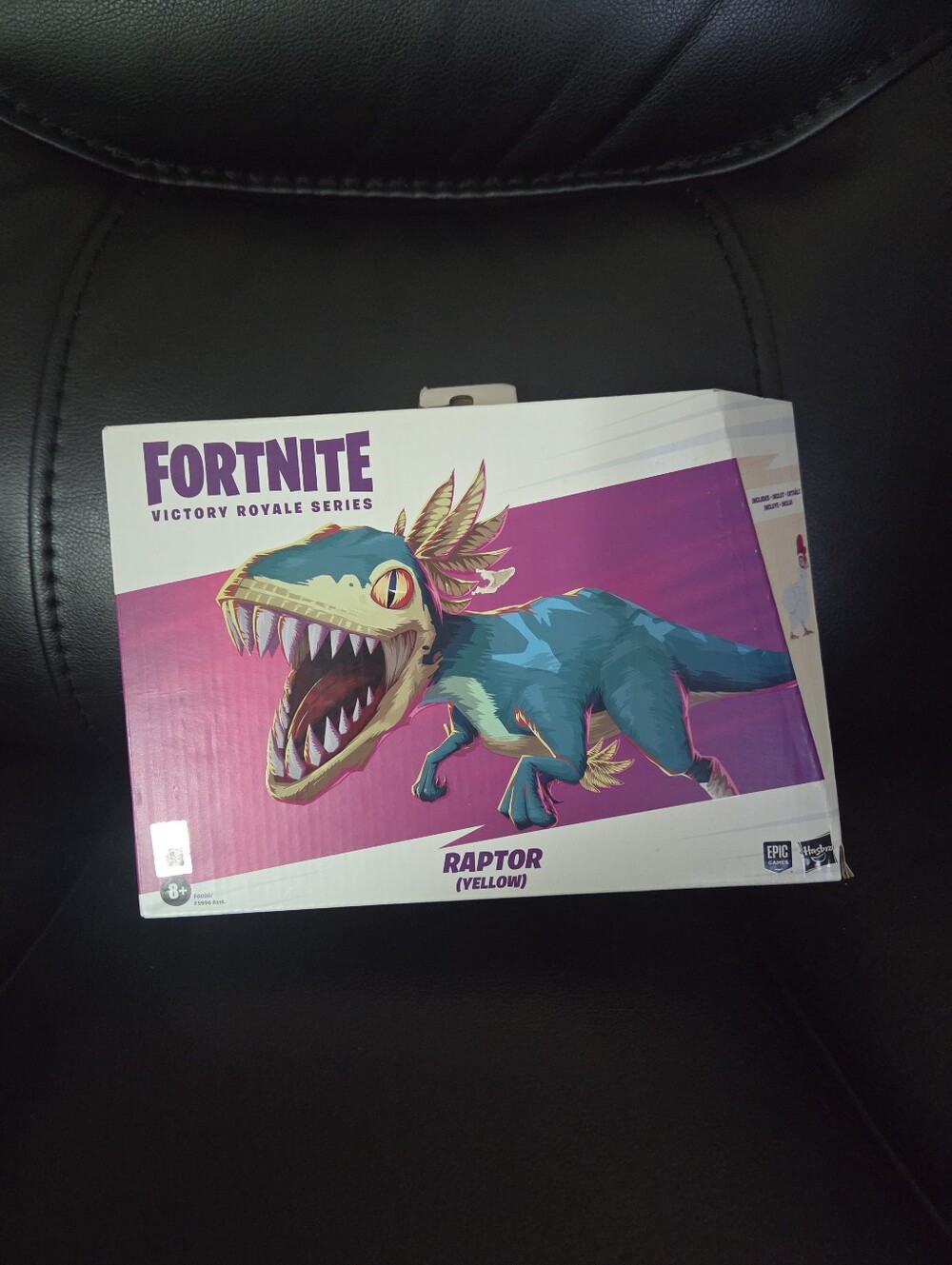 Hasbro Fortnite Victory Royale Series Raptor (Yellow) Figure